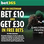 bet365 cheltenham free bet offer